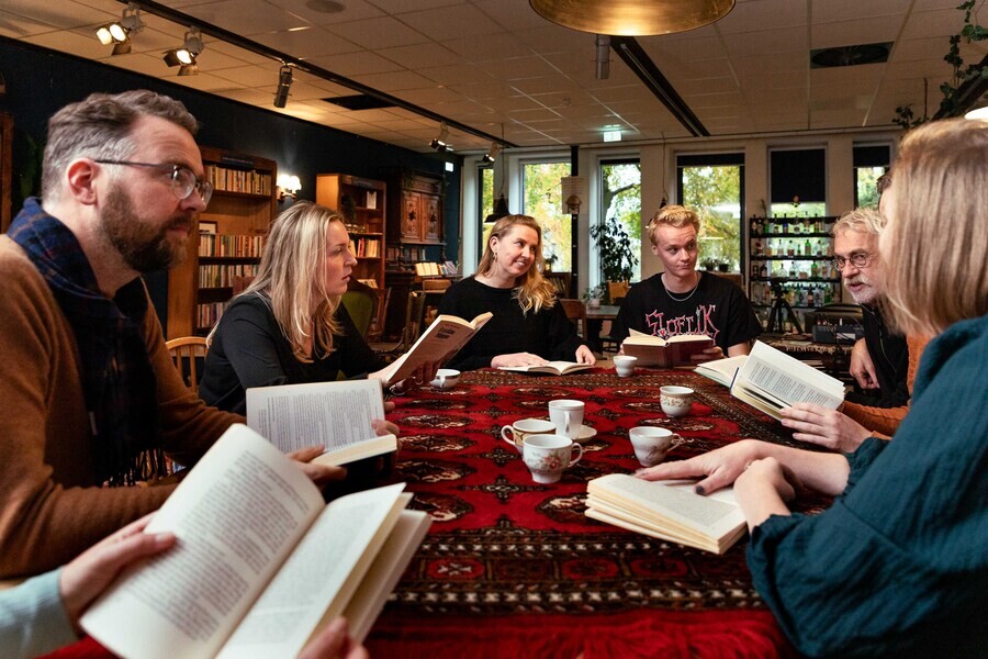 Silent Book Club Fryslân in Leeuwarden