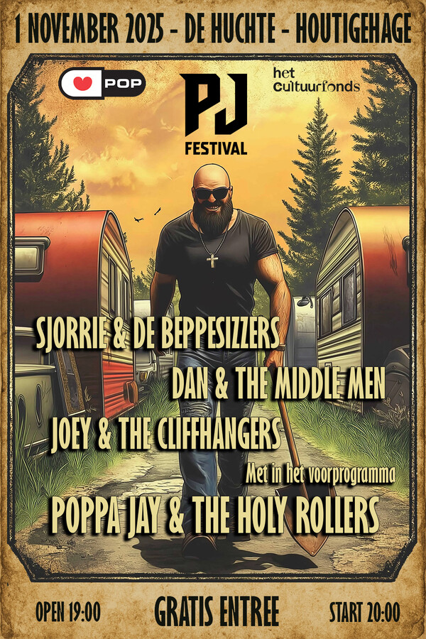 Poppa Jay Festival in Houtigehage