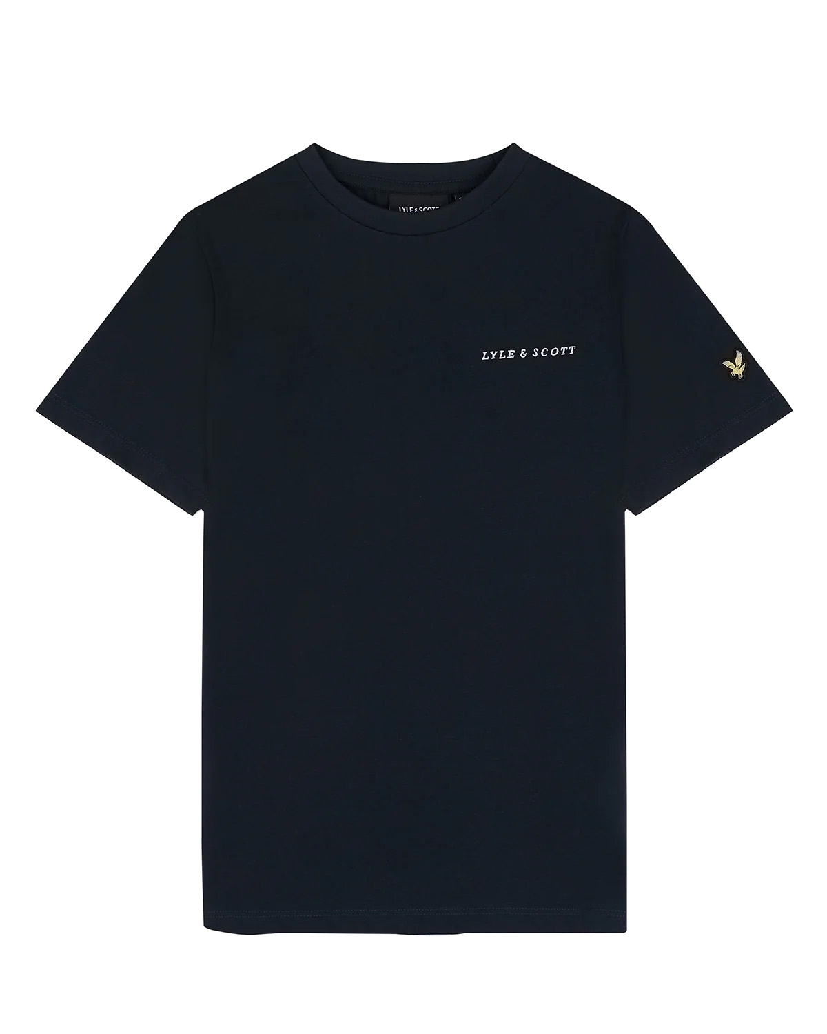 Lyle and Scott Script Embroidered Casual T-shirt Jongens 134-140