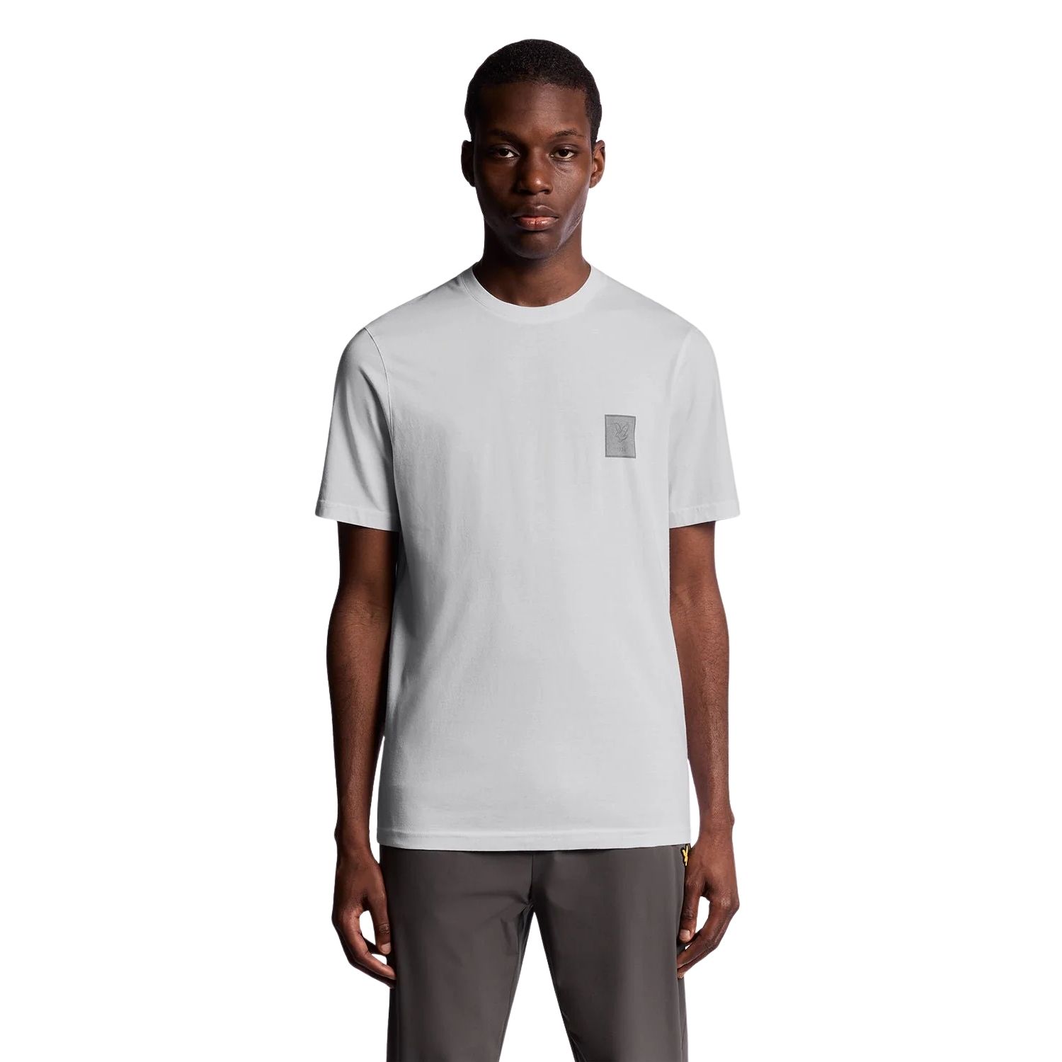 Lyle and Scott Rubberised Logo Graphic Casual T-shirt Heren XL