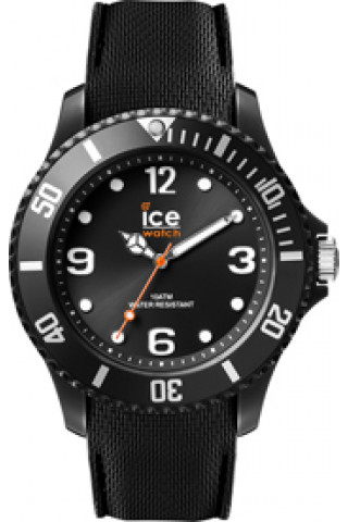 Horlogeband Ice Watch 012905 / IW007265 Silicoon Zwart 22mm