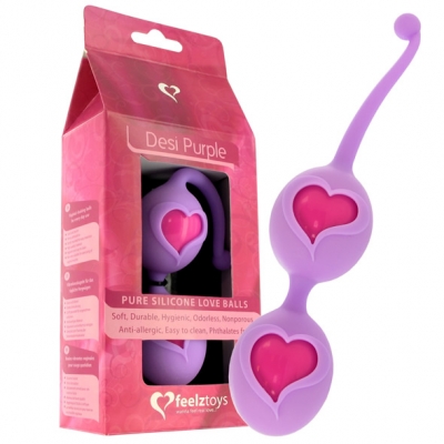 FeelzToys - Desi Vaginale Ballen Paars