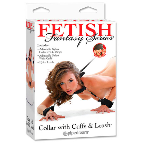 Fetish Fantasy - Collar with Cuffs and Leash