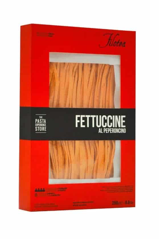 Filotea - eierpasta fettuccine al peperoncino - 250 gram