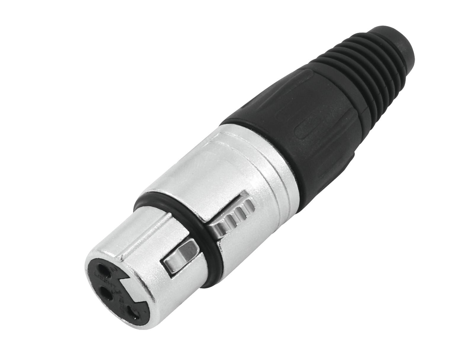 Connector XLR Female Metaal Zilver