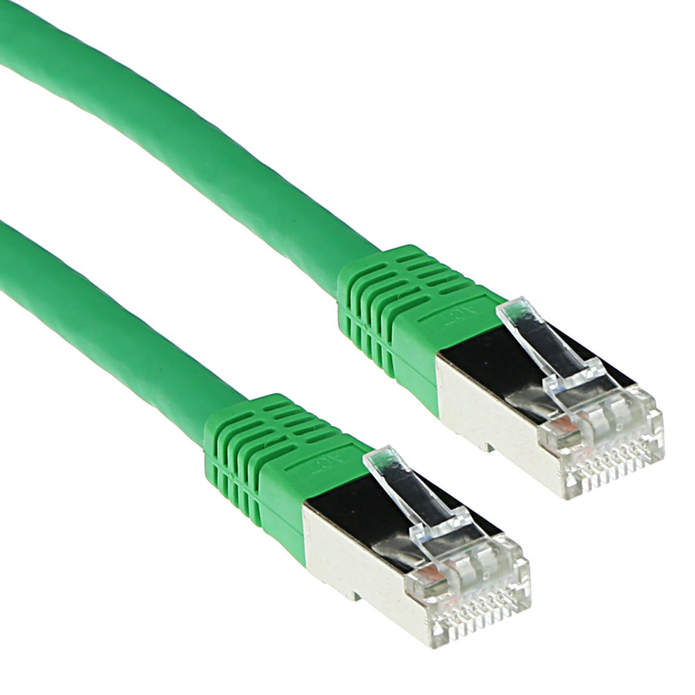 ACT IB7715 F/UTP CAT5E Patchkabel Groen - 15 meter