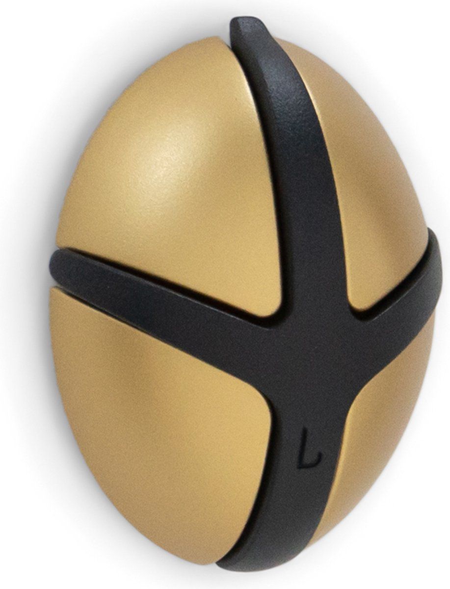 Spinder Design Tick kapstok - goud/zwart