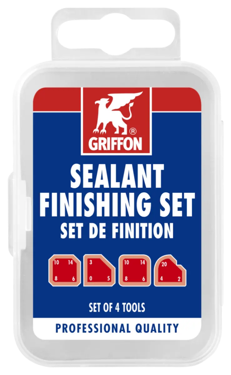 Griffon Sealant afstrijkset voor kitvoegen - 4st