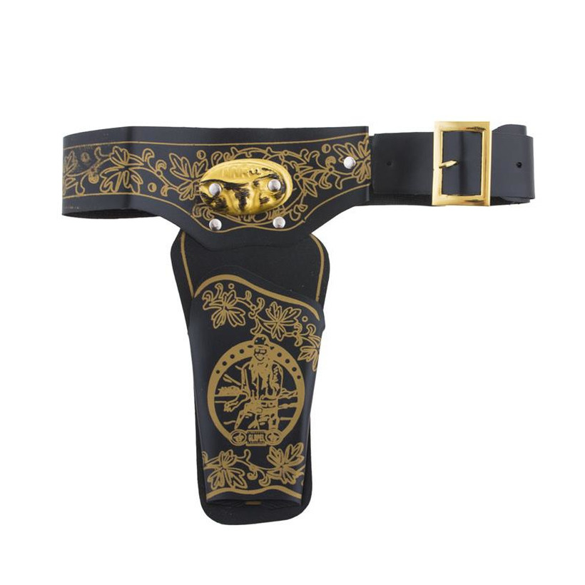 Funny Fashion Verkleed speelgoed cowboys holster - voor een revolver/pistool - voor kinderen