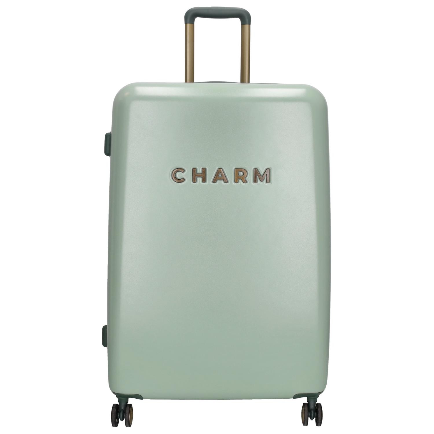 Charm London Travel Trolley L LIGHT GREEN