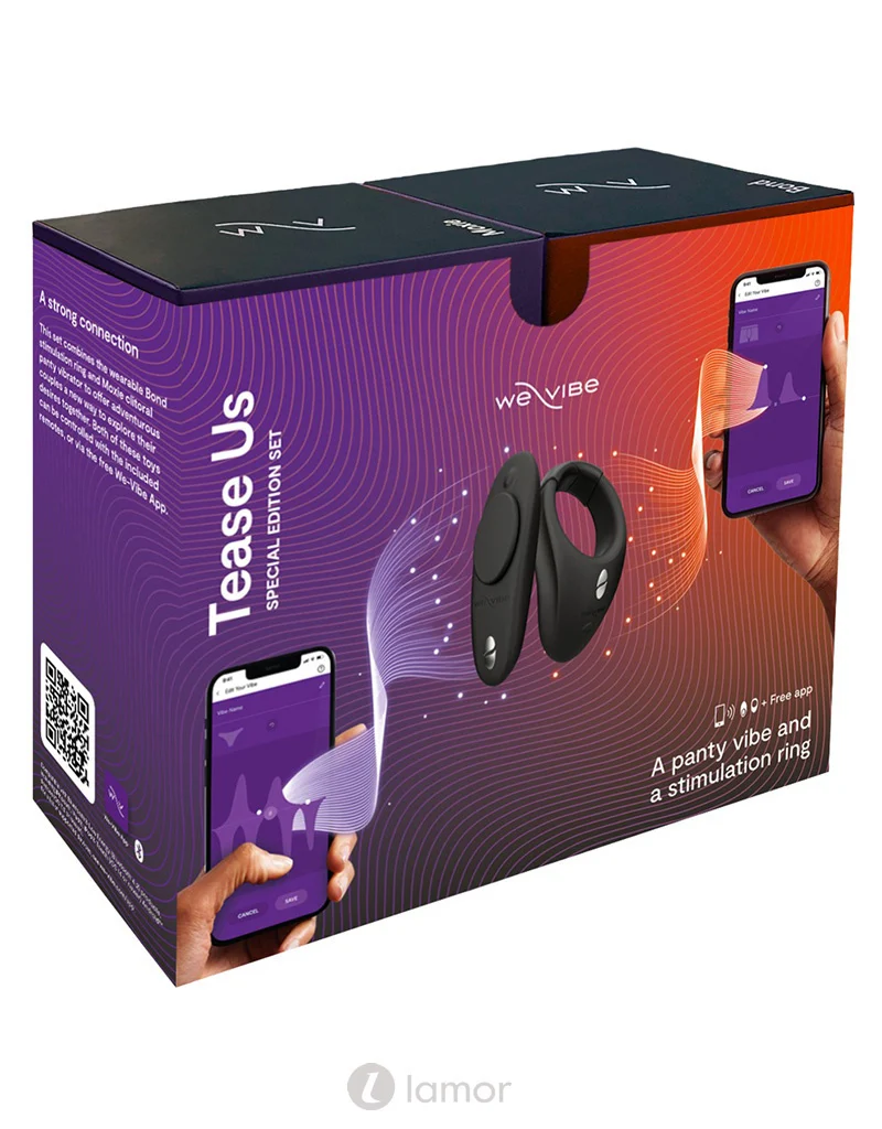 * WE VIBE We-Vibe Bond, Tease Us - Bond and Moxie