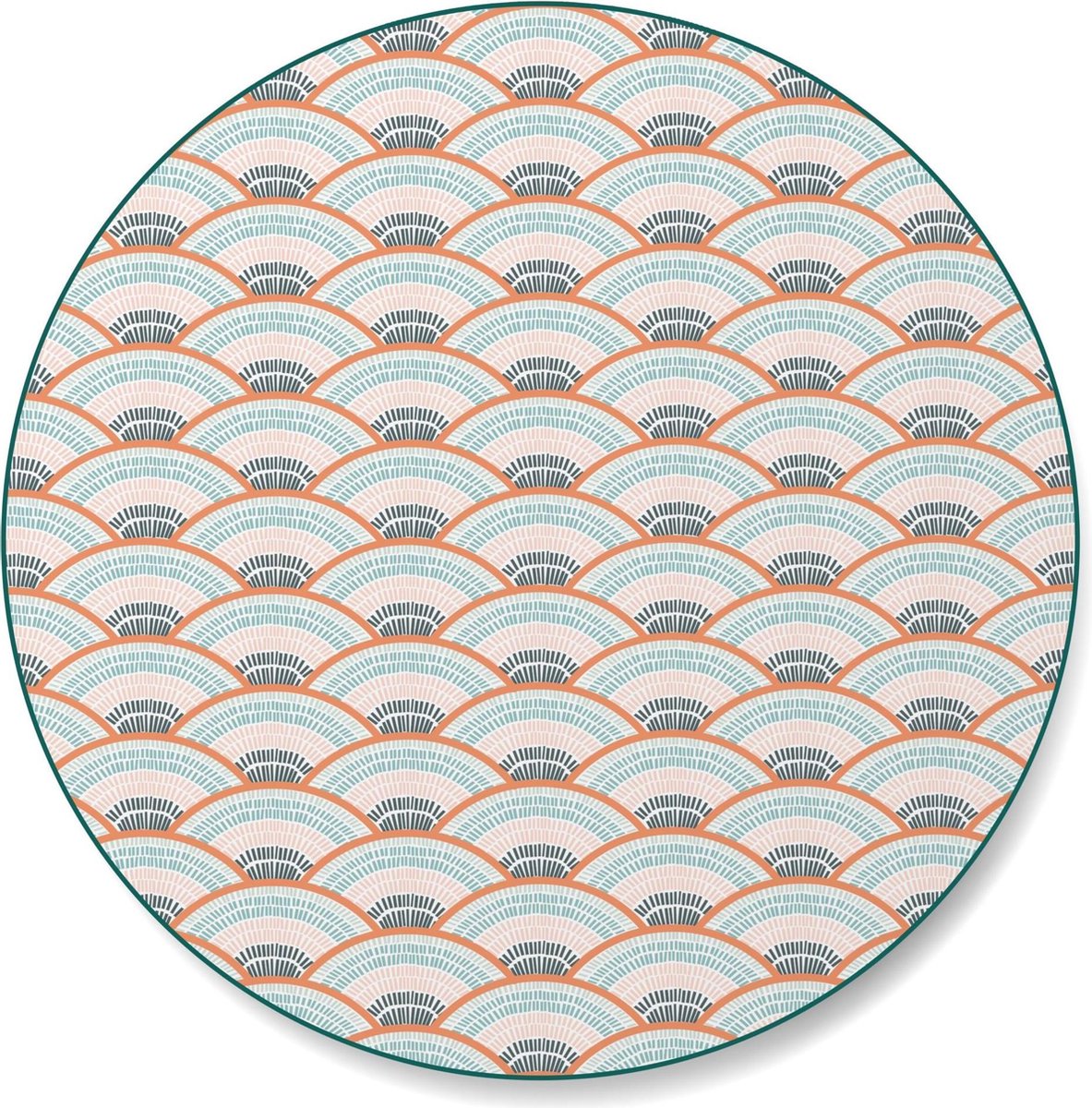 Gusta Picknickkleed Rond ø200 cm Print