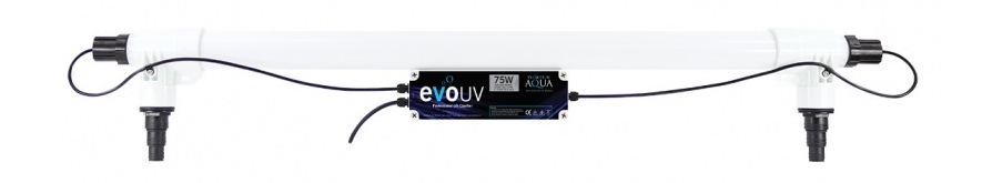 Evolution Aqua EVO UV 75W UV-C Pond Filter - Clear Water for Ponds up to 75,000L