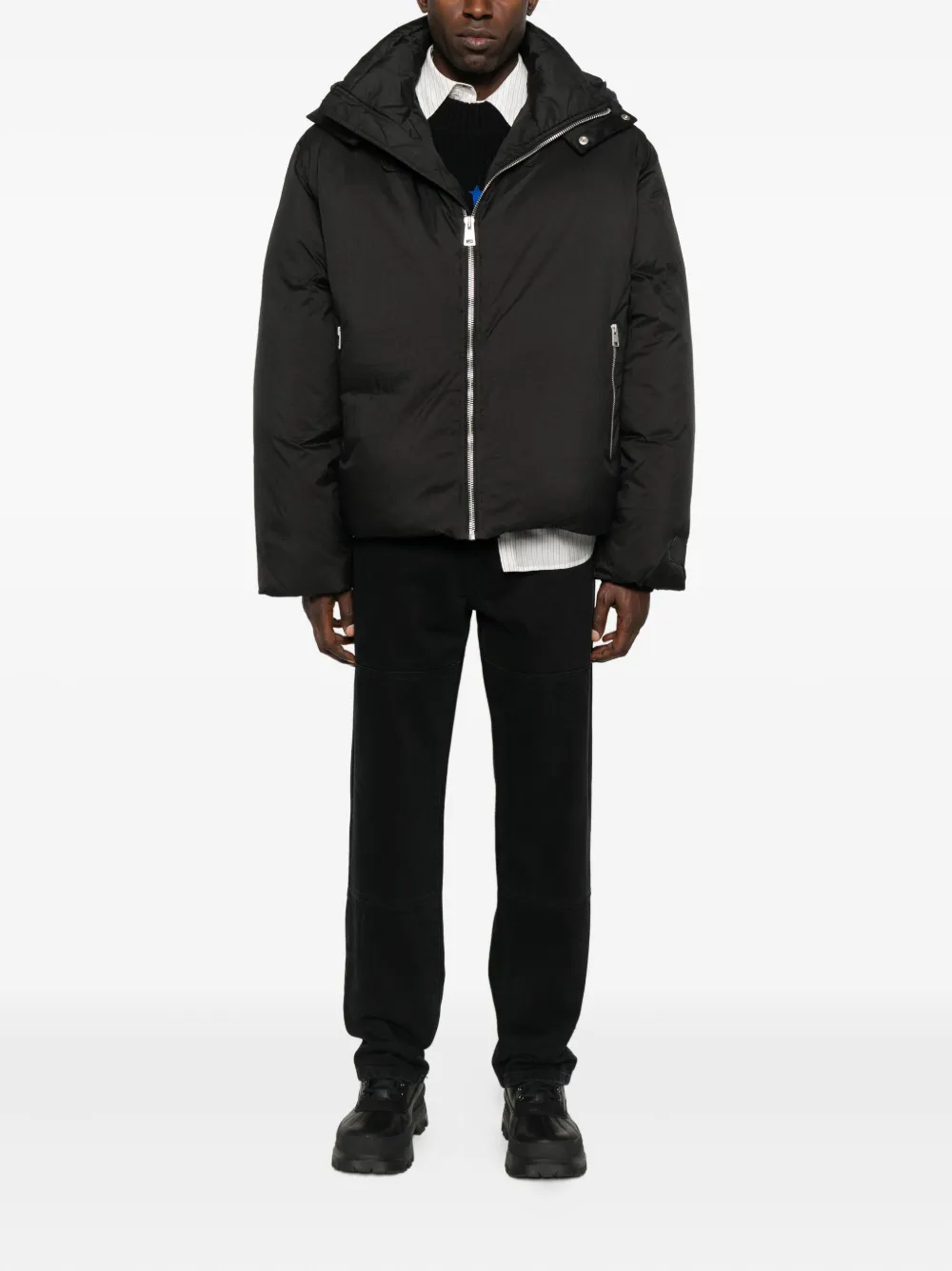 Études Studio Jack met capuchon en rits - Zwart