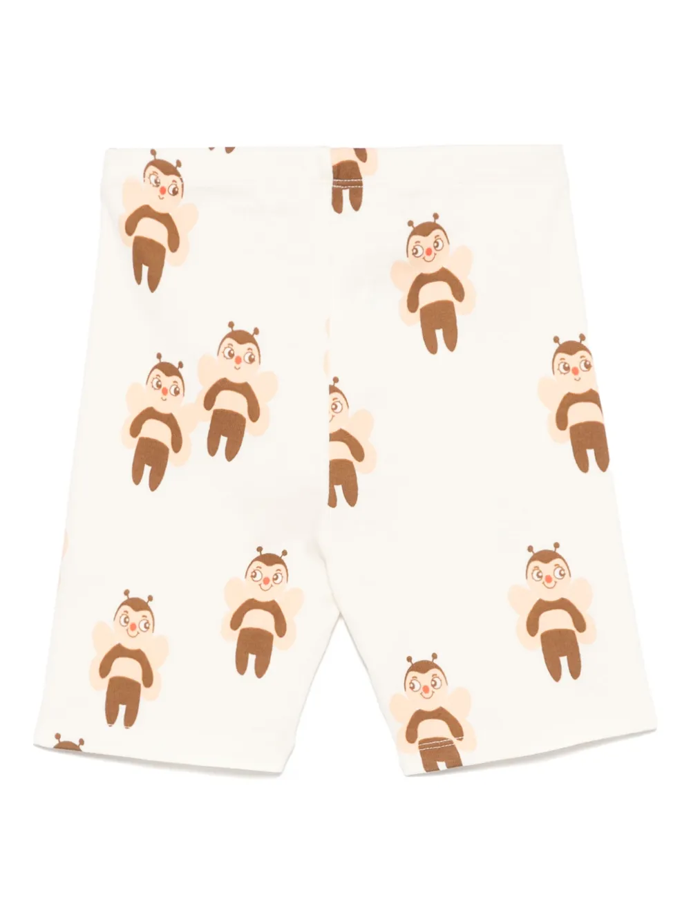 Mini Rodini Shorts met grafische print - Beige