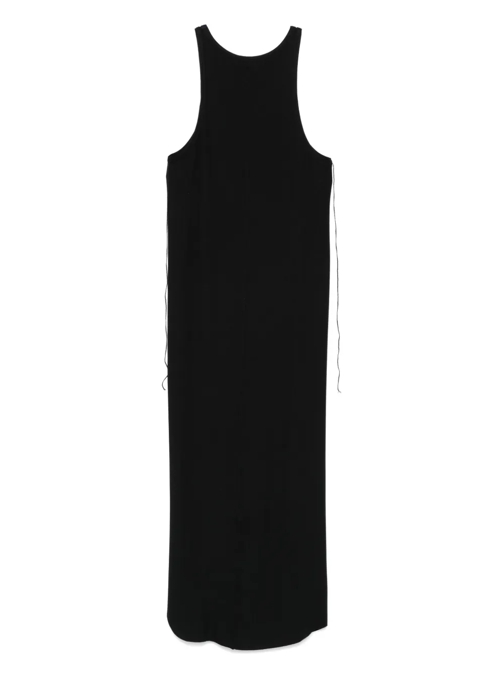 Andrea Ya'aqov Geribbelde midi-jurk - 09 BLACK