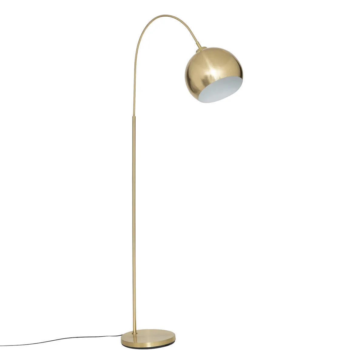 Atmosphera staande lamp Floris - metaal - goud - H177 cm
