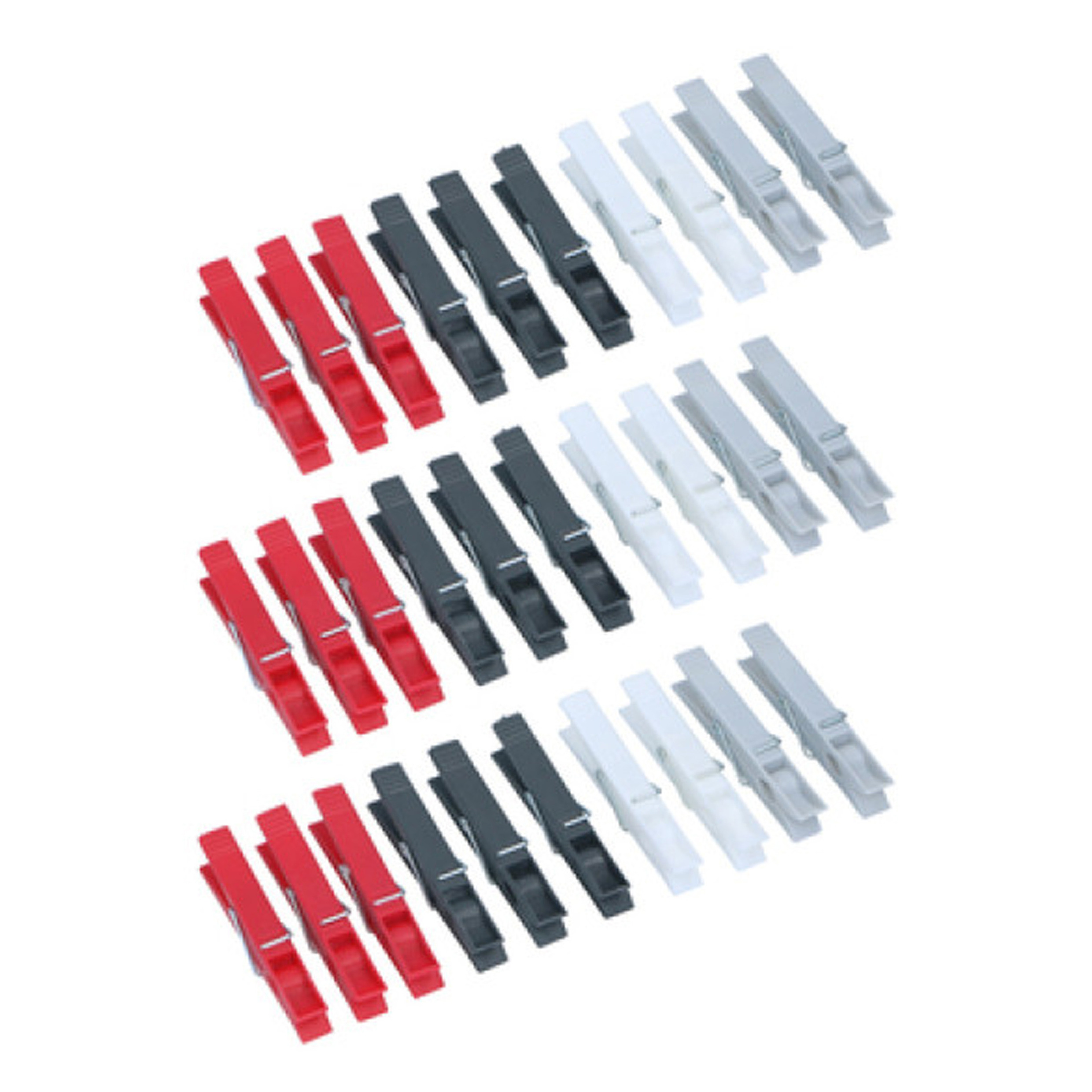 Dirt Devil Kunststof wasknijpers - 30x knijpers - 7 cm - kunststof