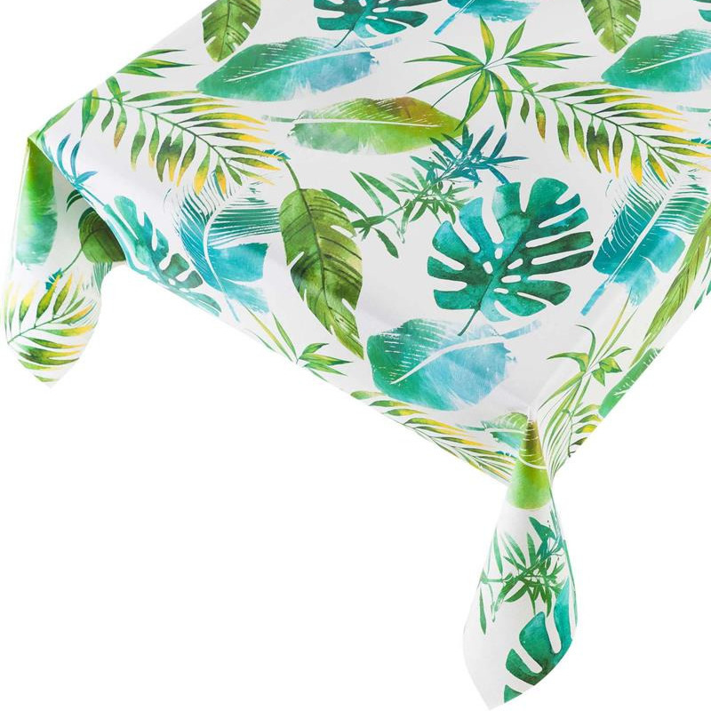 Buiten Tafelkleed - botanische print - Jungle - PVC - 140x175 cm