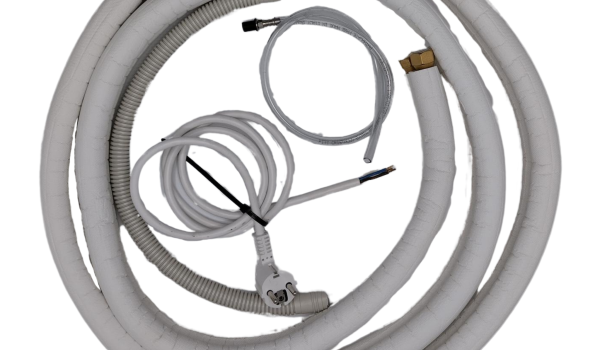 Complete installatieset airco 1/4 x 1/2 - 5 meter