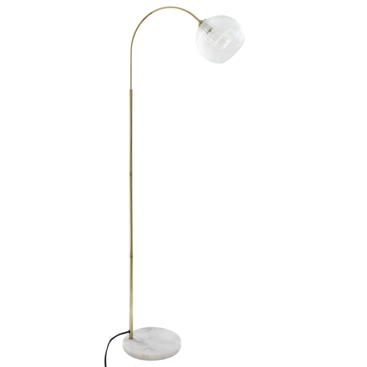 Atmosphera staande lamp Adamo - metaal - goud - H150 cm