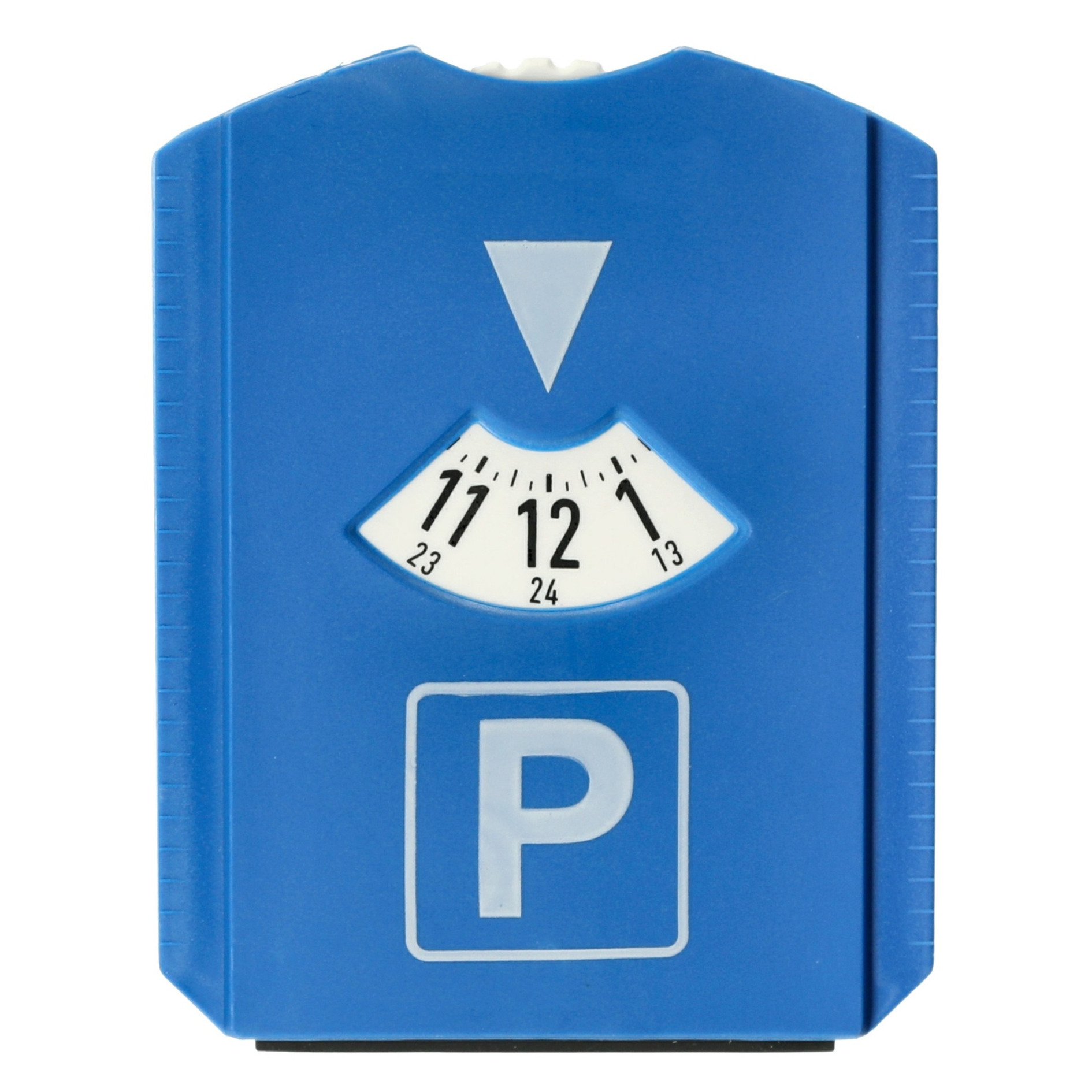 Cepewa Parkeerschijf met ijskrabber - blauw - draaischijf voor parkeren - kunststof