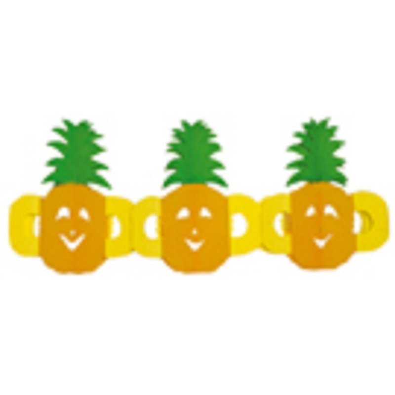 Papieren ananas slinger