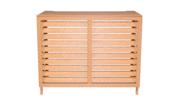 Floli Kunststof Airco Cover - Buitenunit Omkasting "Houtlook " Douglas