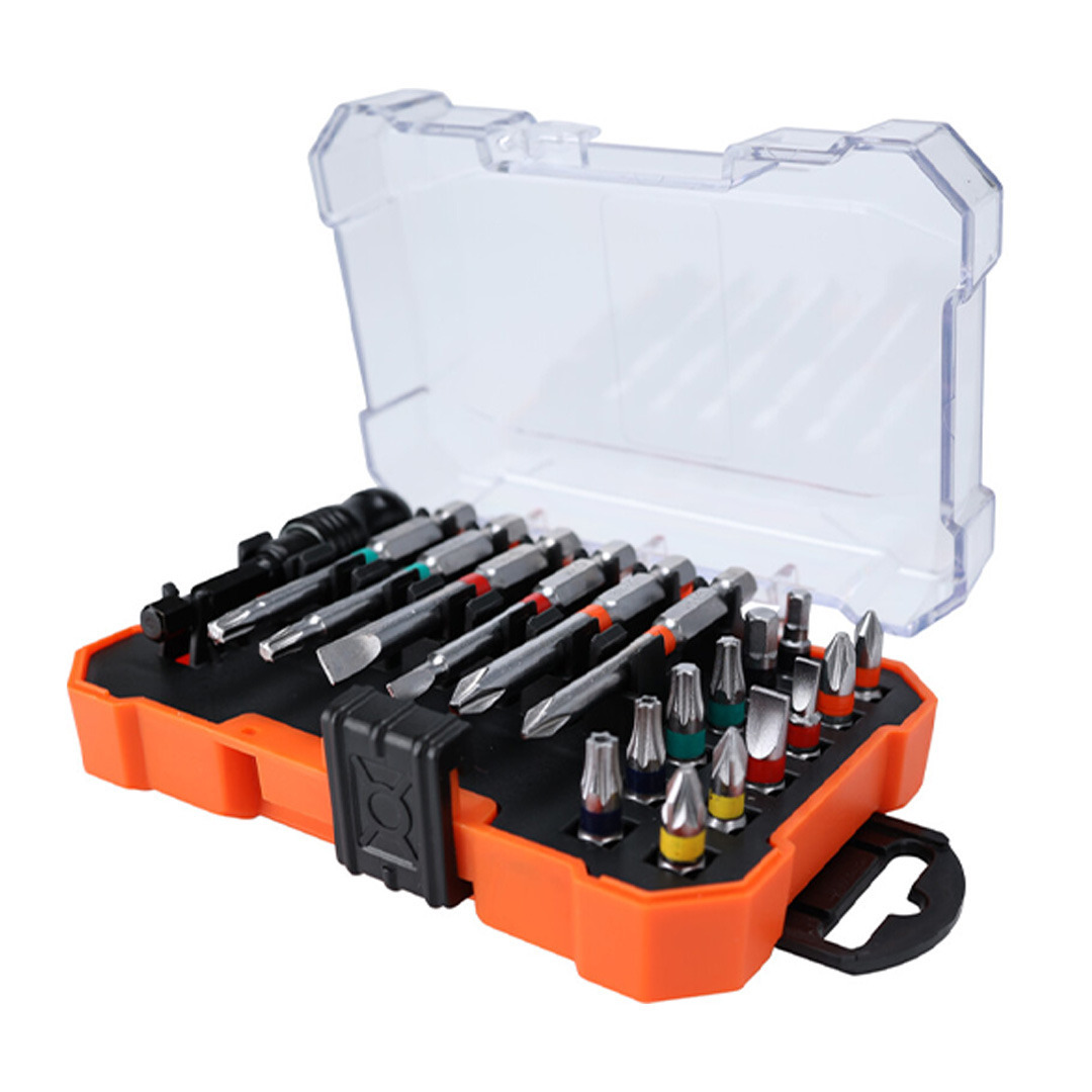 FX Tools Bitset - 19-delig - staal - schroefbitset - in bewaarbox