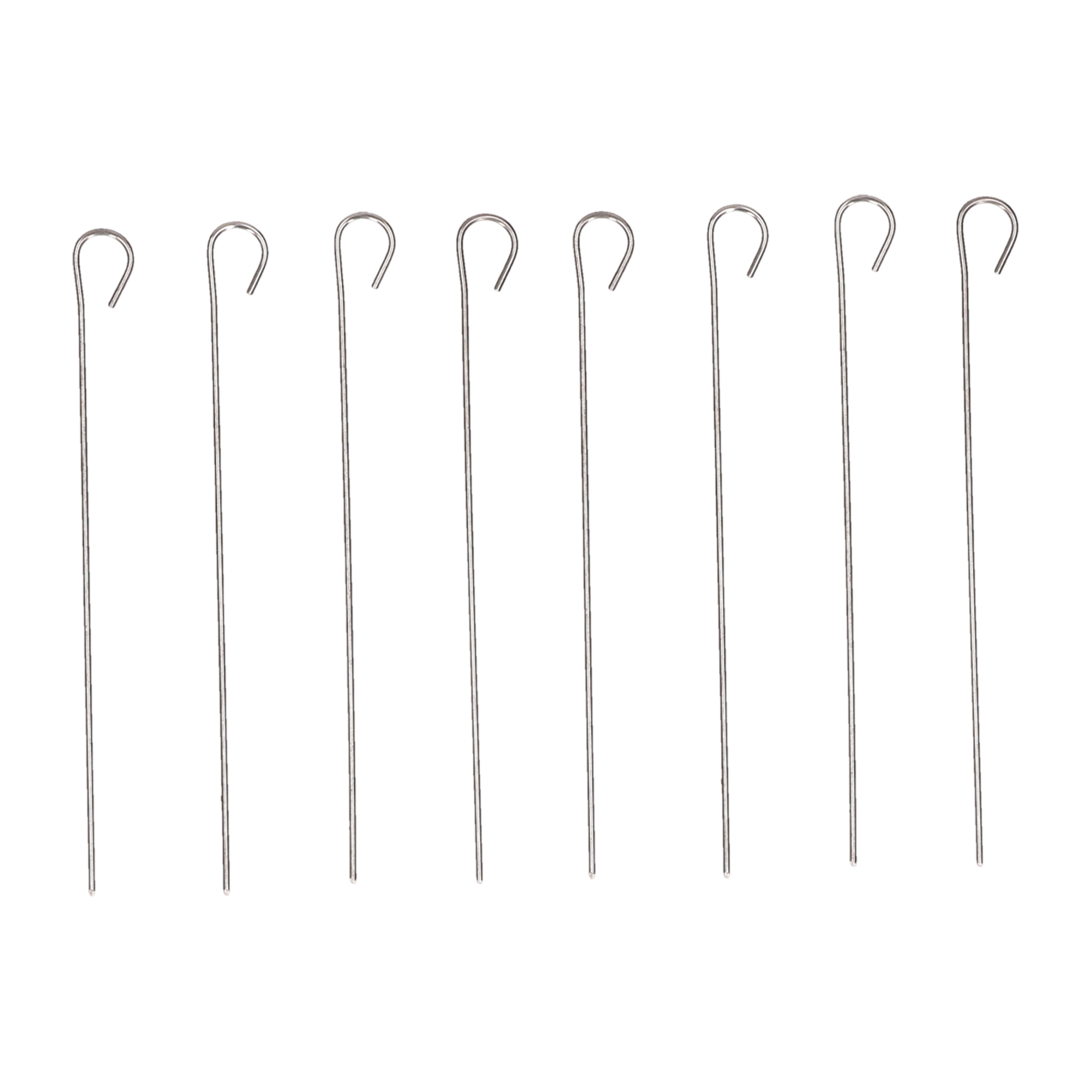 Humbert Gourmet/barbecue spiesjes/vleespennetjes - 16x - rvs - 10 cm