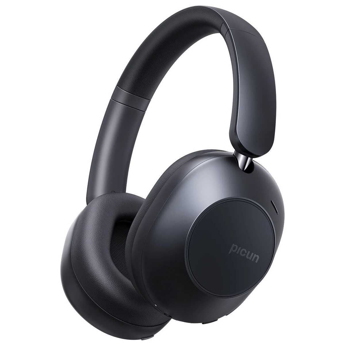 Picun F6 Draadloze bluetooth Hoofdtelefoon ANC Hoofdtelefoon -50dB Actieve Ruisonderdrukking 45mm Dynamische Drivers 120