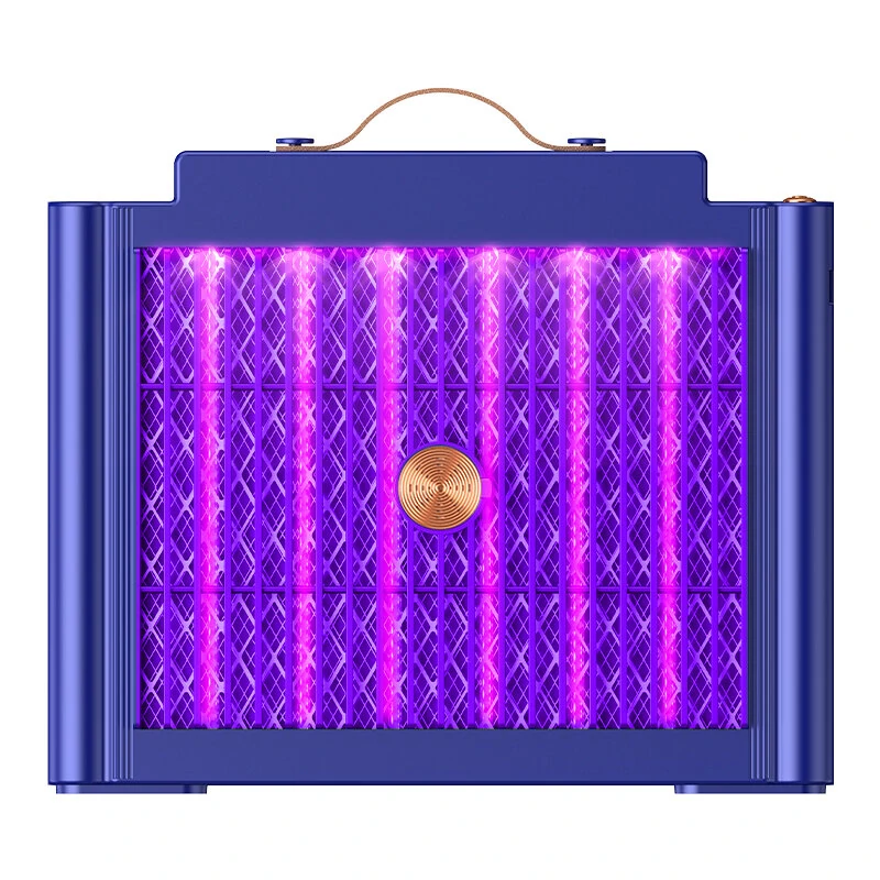 AGSIVO Grote Draadloze Oplaadbare Elektrische Muggen Bug Zapper Muggenlamp Vliegval met 1200mAh Oplaadbare Batterij voor