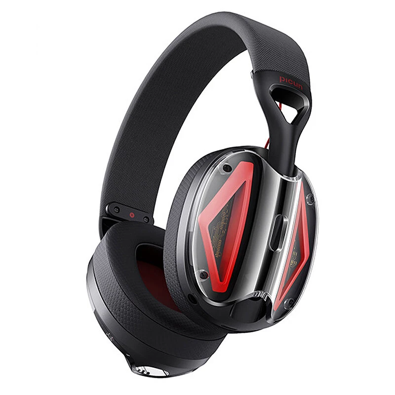 Picun G1 Draadloze Hoofdtelefoon bluetooth Gaming Hoofdtelefoon 40mm Driver 3D Spatial Audio Lage Gaming Vertraging 30U