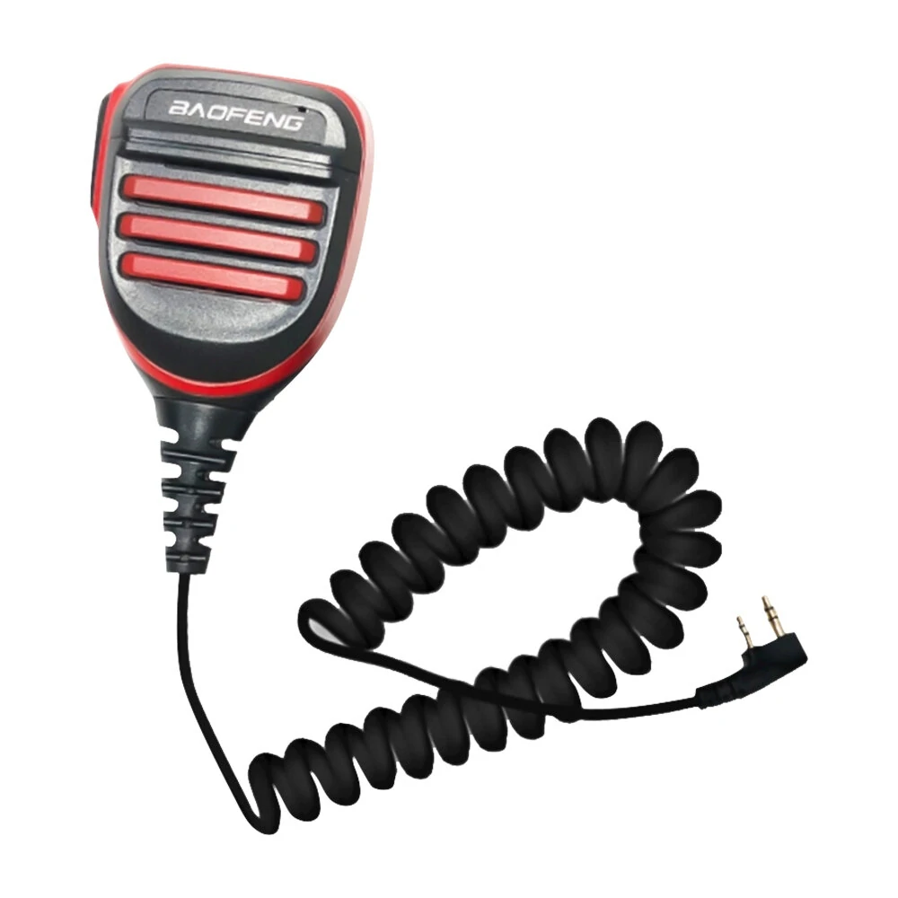 Baofeng Microfoon Walkie Talkie Hoge-definitie Audio Grote PTT Handheld Mic voor Baofeng BF-UV5R/888S/82