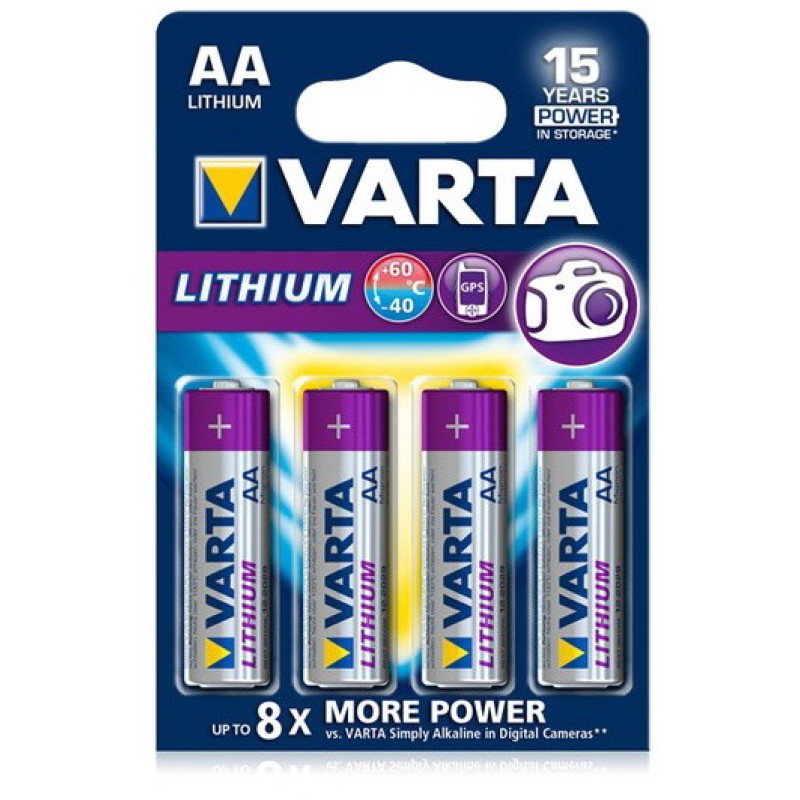 Varta AA lithium 4x