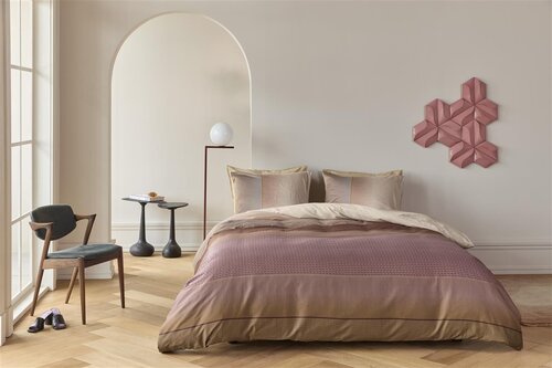 Kardol by Beddinghouse Mimic Steenrood dekbedovertrek