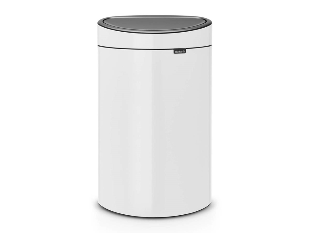 Brabantia Touchbin afvalbak 40L wit