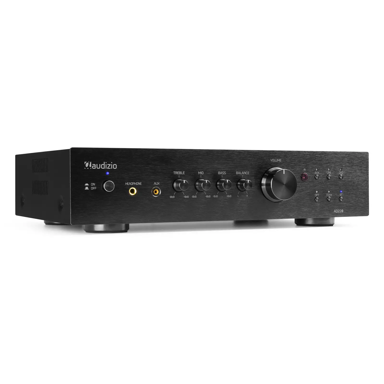 Retourdeal - Audizio AD220B stereo versterker - 2.1 hifi versterker