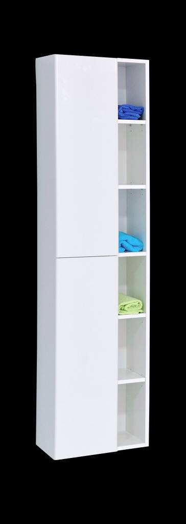 Best Design Huza Kolomkast 40X30X170 cm Glans-Wit