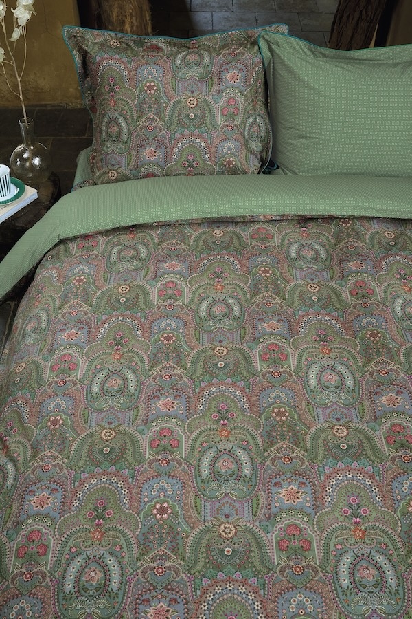 Pip Studio Pip Studio Kussensloop Little Jabali Groen 60x70 cm