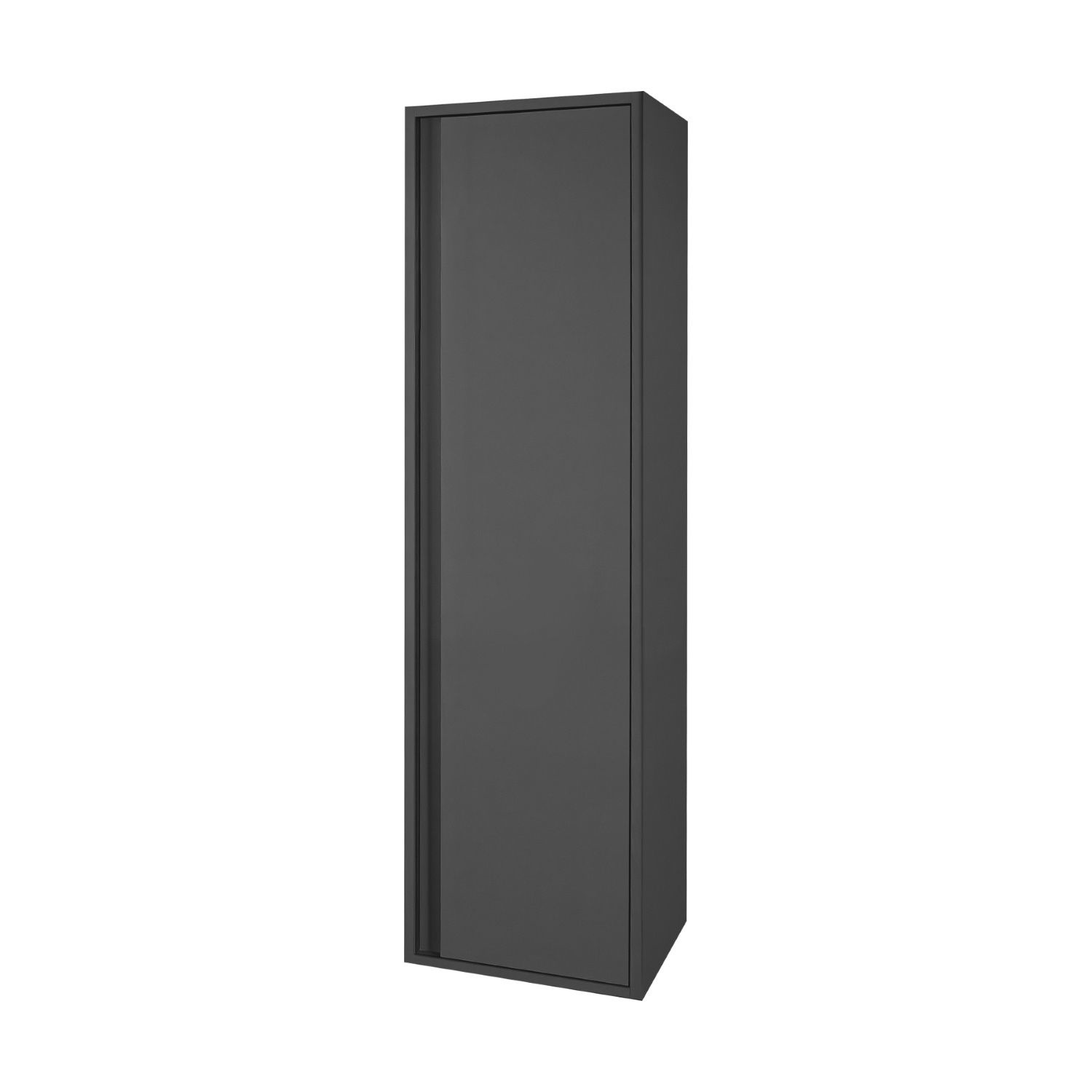 Kolomkast Creavit Sally 160x40x35 cm Greeploos Mat Antraciet Creavit