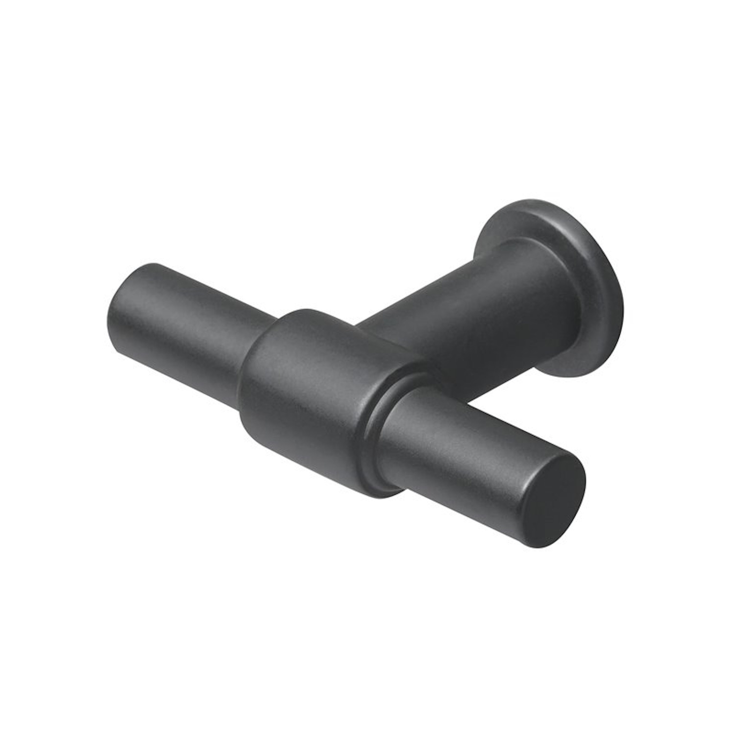 Tiger Greep KN01 S-line 5 cm Mat Zwart