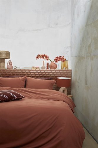 VT wonen vtwonen Dekbedovertrek Earth Terra 140x200/220 cm