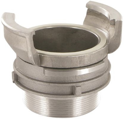 Guillemin koppeling x buitendraad - met vergrendeling - DN20 x 3/4" - Aluminium