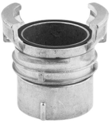 Guillemin koppeling - met grendelring x binnendraad - 3" - RVS