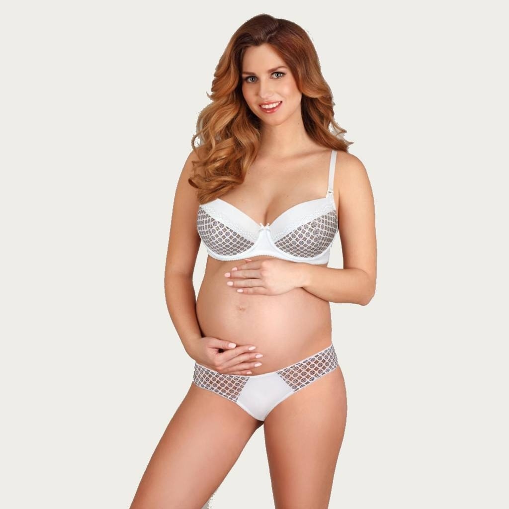 Lupoline Slip White Stripes