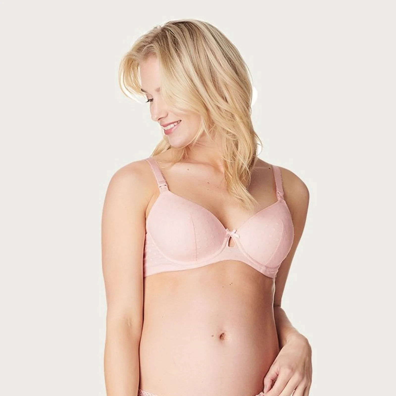 Noppies Zwangerschapsbh / Voedingsbh Deluxe Mesh Roze