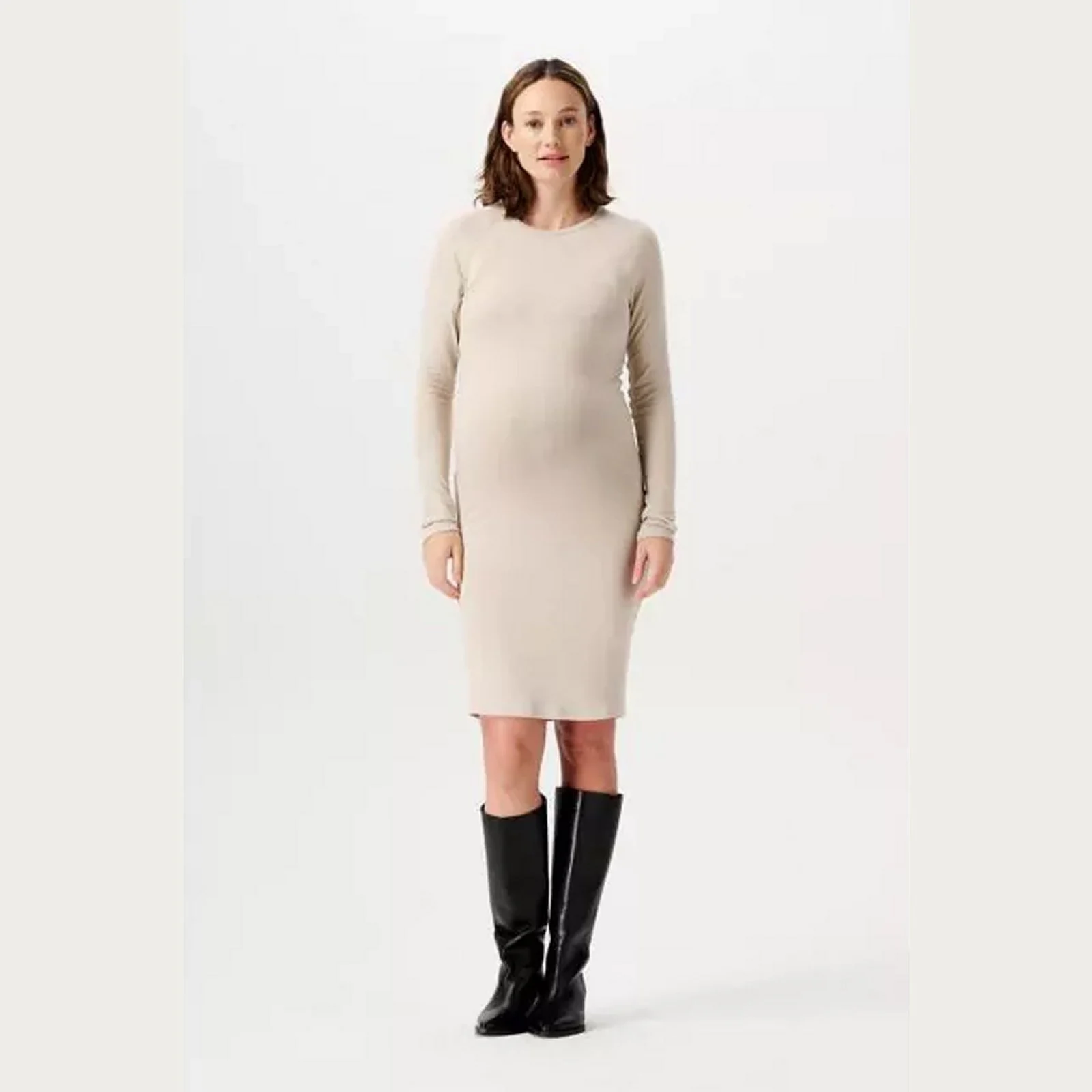 Voedingsjurk/Zwangerschapsjurk Zane Light Sand