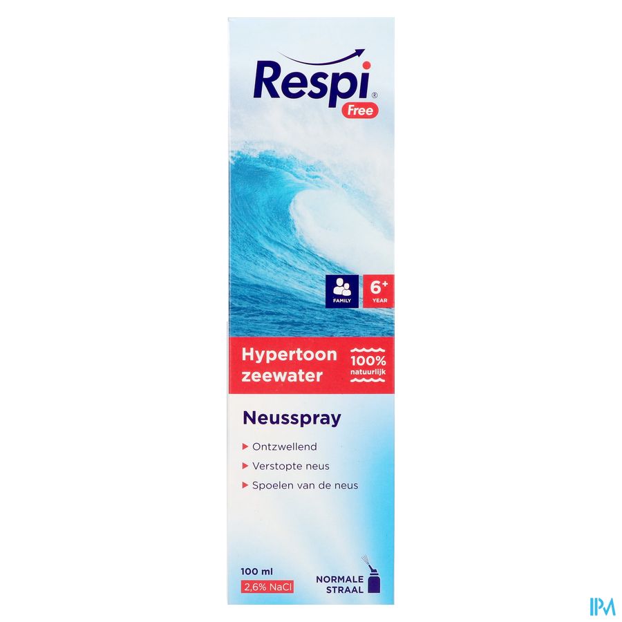Respi Free Hypertonic Family Spray 100ml