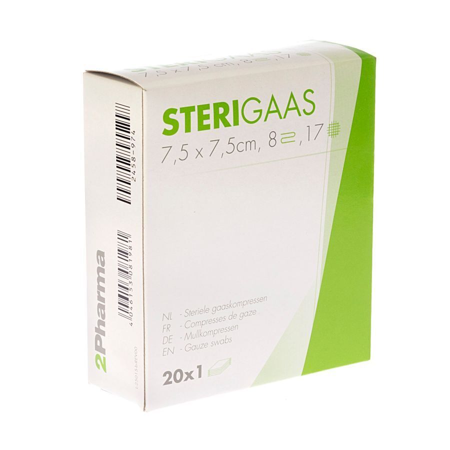 Sterigaas Kp Ster 8l 7,5x 7,5cm 20x1